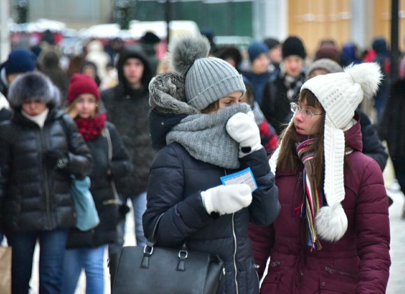 В воскресенье ожидается мороз и гололедица