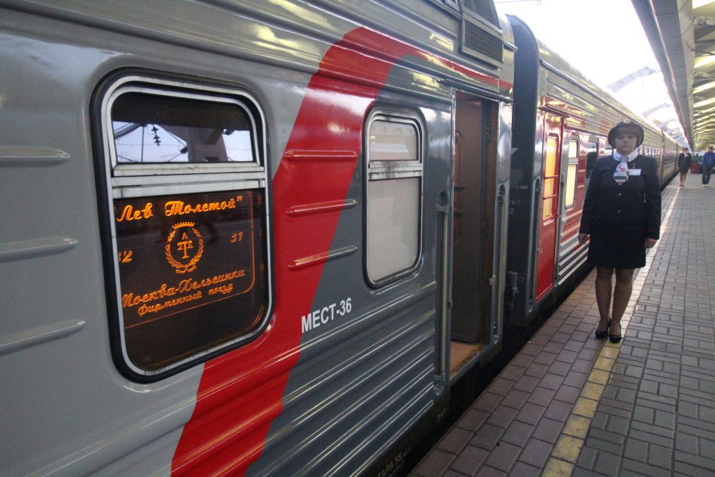 Библиотеку откроют в поезде «Лево Толстой» из Москвы в Хельсинки