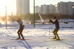 В Москве прошел первый этап лыжни. Фото: "Вечерняя Москва"