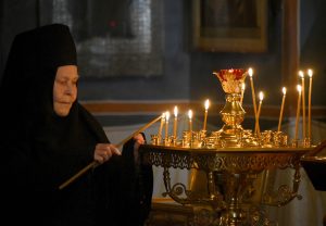 В храме Христа Спасителя пройдет праздничная служба. Фото: "Вечерняя Москва"