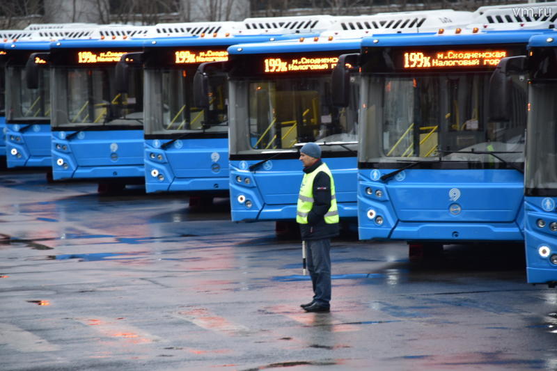 Около 125 тысяч москвичей ежедневно ездят на автобусах-полуэкспрессах