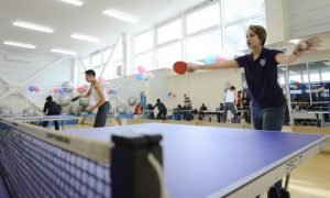 Турнир по настольному теннсу состоится 19 февраля в спортивном зале "Сабурово". Фото: Наталья Феоктистова Турнир по настольному теннсу состоится 19 февраля в спортивном зале "Сабурово". Фото: Наталья Феоктистова