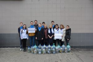 Сбор батареек приурочили к "Часу Земли". Фото предоставил Денис Беляевский Сбор батареек приурочили к "Часу Земли". Фото предоставил Денис Беляевский
