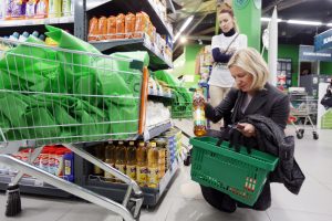 Москвичи помогут нуждающимся купив продукты со специальным знаком. Фото: архив, "Вечерняя Москва"