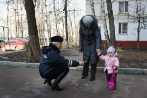 Профилактическая акция. Фото предоставлено пресс-службой УВД по ЮАО