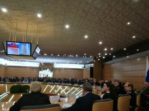 Заседание прошло в пресс-центре Правительства Москвы. Фото предоставил Царицынский военкомат ЮАО