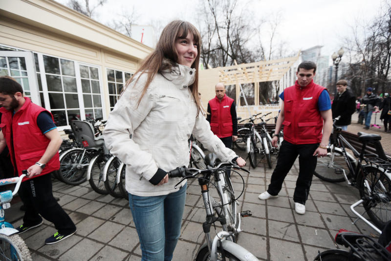 Сезон велопроката в Москве стартует 29 апреля