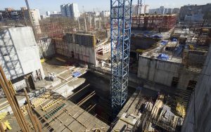 Новое здание филиала МХТ им. Чехова откроется в 2018 году. Фото: Комплекс градостроительной политики и строительства Москвы