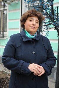 18 апреля 2017 года. Ольга Калачихина назначена на должность директора лицея №1553 в мае 2001 года. Фото: Пелагия Замятина