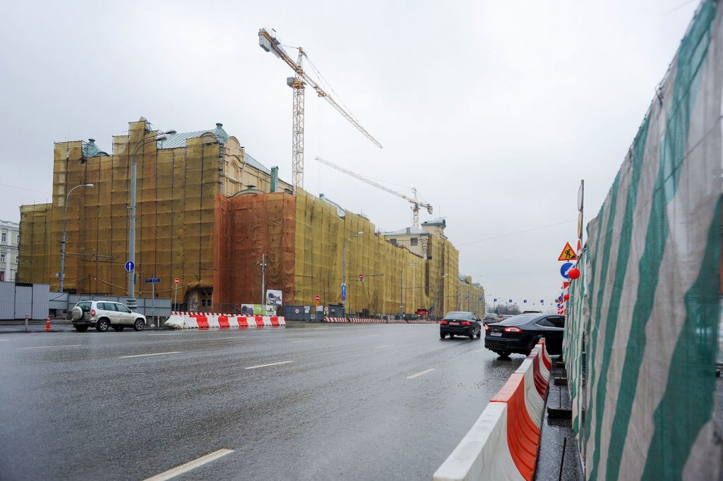 «Музейный парк» строят в центре Москвы