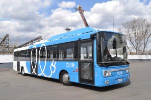 В Москве начались испытания финского электробуса