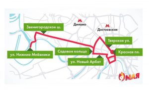 Маршрут военной техники. Фото: mos.ru Маршрут военной техники. Фото: mos.ru