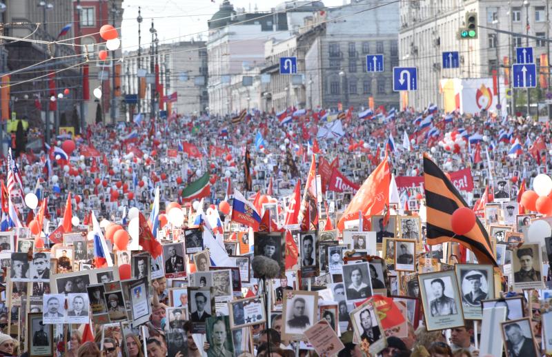 Шествие «Бессмертного полка» начнется от станции метро «Динамо»