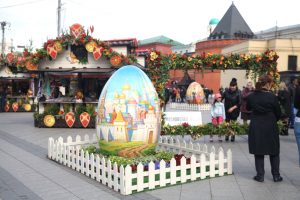 На выходных Москву украсят к фестивалю «Пасхальный дар»
