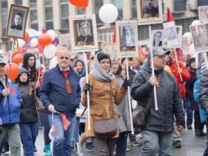 Участников акции не смогла остановить даже холодная погода. Фото: ГУ МВД России по Москве