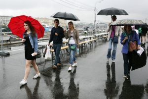 Дождливая погода продержится в Москве весь день, Фото: "Вечерняя Москва"