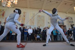 На этих соревнованиях выступят лидеры мирового фехтования. Фото: Александр Казаков