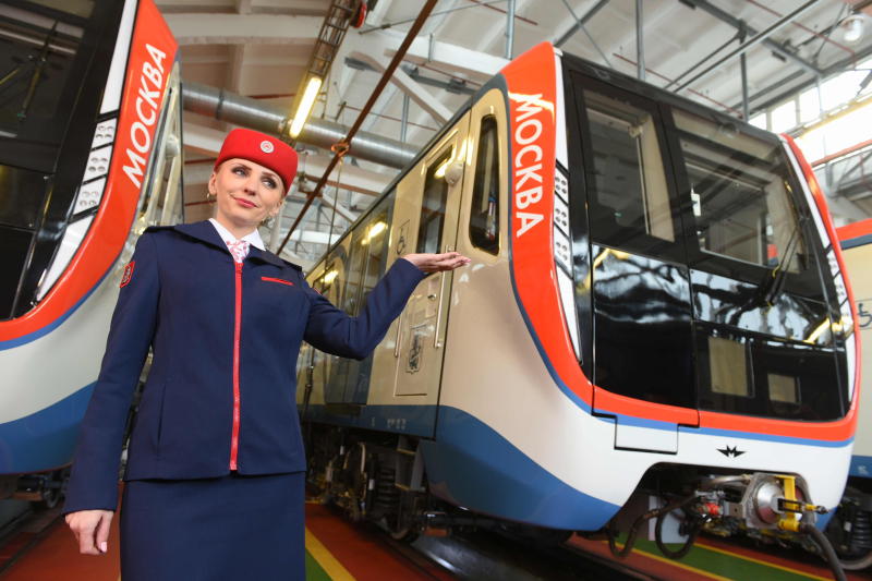 На Таганско-Краснопресненскую линию метро выйдут еще два поезда «Москва»