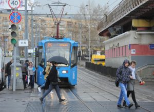 Новые трамвайные пути появятся в Западном и Восточном Бирюлеве в 2020 году. Фото: архив