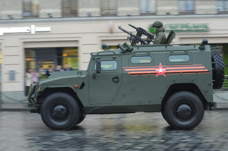 В центре Москвы 3 и 7 мая проведут репетиции парада Победы