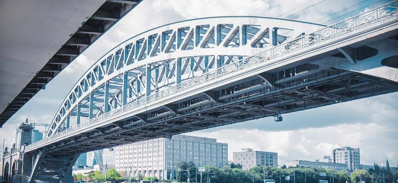 Два моста МЦК в Южном округе украсят архитектурной подсветкой