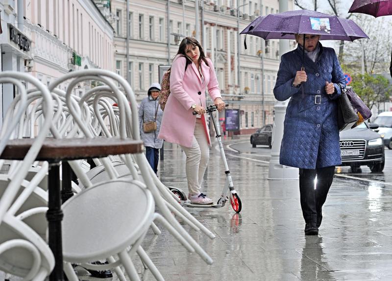 Снег в Москве сменят дожди