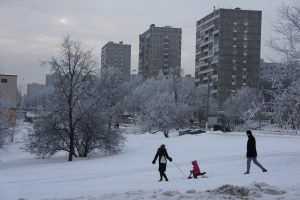 20 января 2013 г. Типичный для Южного округа вид. Но эти чертановские башни пока никто не воспел. Фото: PhotoXPress 20 января 2013 г. Типичный для Южного округа вид. Но эти чертановские башни пока никто не воспел. Фото: PhotoXPress