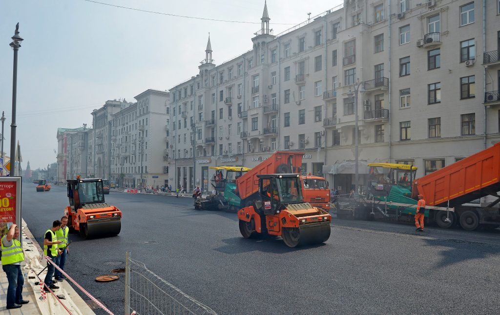 Тверскую улицу частично перекроют в июле