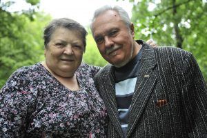 Алла и Владимир Черновы на следующий год отметят «золотую» свадьбу. Фото: Пелагия Замятина