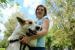 Благотворительная выставка «Собаки, которые любят» прошла в парке «Садовники» в минувшее воскресенье. Фото: Аносов Максим