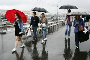Дожди с грозами пройдут 21 июля в Москве