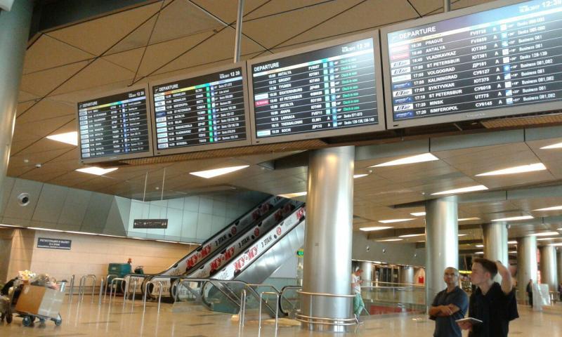 Свыше 20 вылетов отменено и задержано в аэропортах Москвы