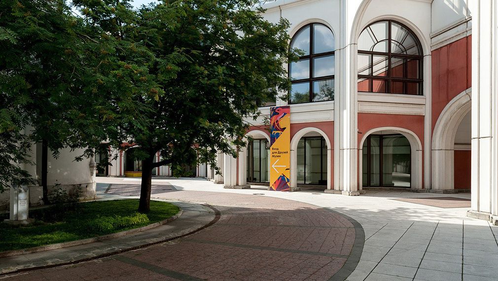 Внутренний двор Третьяковской галереи открылся для посетителей