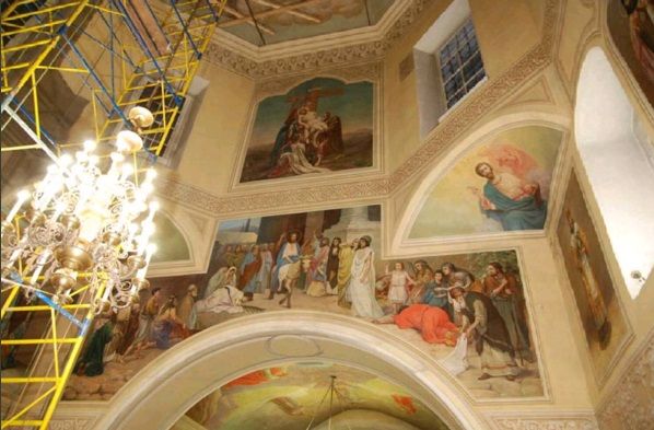 Основные строительные работы в церкви Святителя Киприана в Чертанове Центральном завершат до конца года