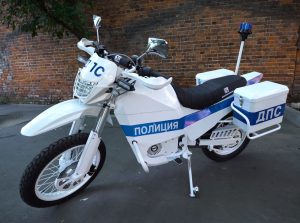 Госавтоинспекция в Москве получит электромотоциклы «Калашников»