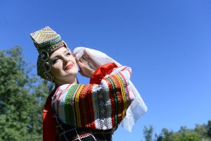 В фестивале «Русское поле» участвовали гости из 54 регионов России. Фото: «Вечерняя Москва»