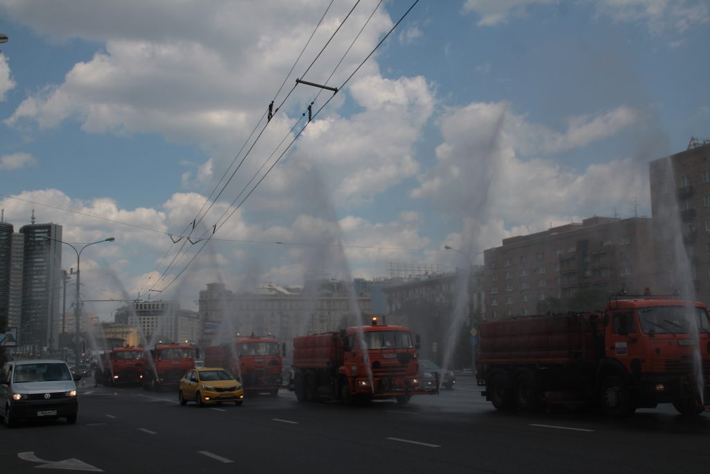 В Москве начали охлаждать воздух