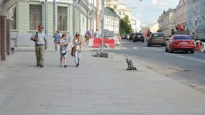 Ширину тротуаров доведут до 2,5-5 метров. Фото: mos.ru Ширину тротуаров доведут до 2,5-5 метров. Фото: mos.ru