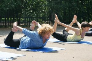 Парк «Садовники» приглашает на занятия по хатха-йоге. Фото: архив, «Вечерняя Москва»