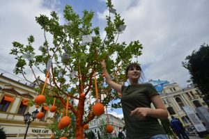 В Москве будет тепло, но возможен дождь. Фото: Наталья Феоктистова