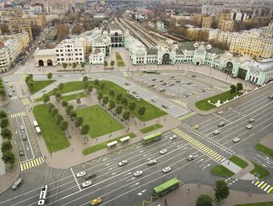 Площадь Тверская Застава временно закроется для водителей