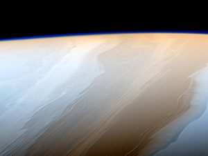 В NASA показали фото свечения Сатурна