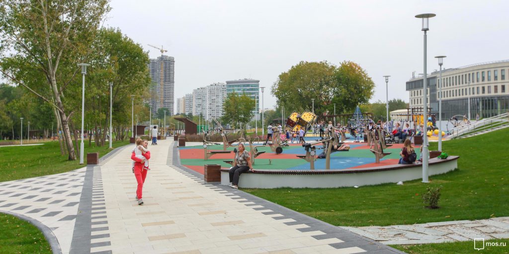 Парк «Академический» открылся на юго-западе Москвы