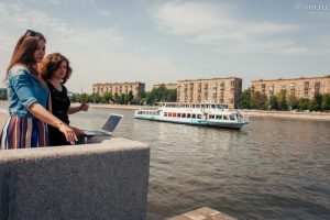 В 2018 году также продолжится благоустройство Воробьевской набережной. Фото: Арсений Гуров, «Вечерняя Москва»