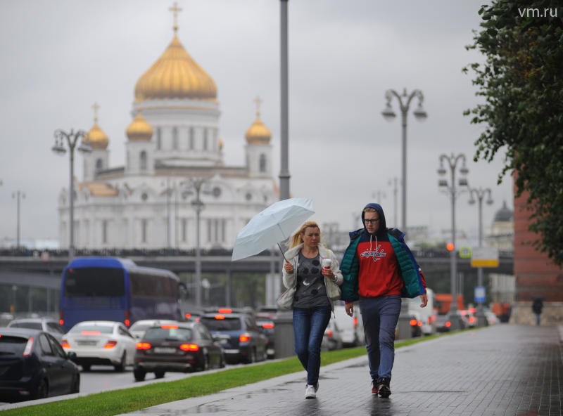 Временное похолодание придет в Москву во вторник