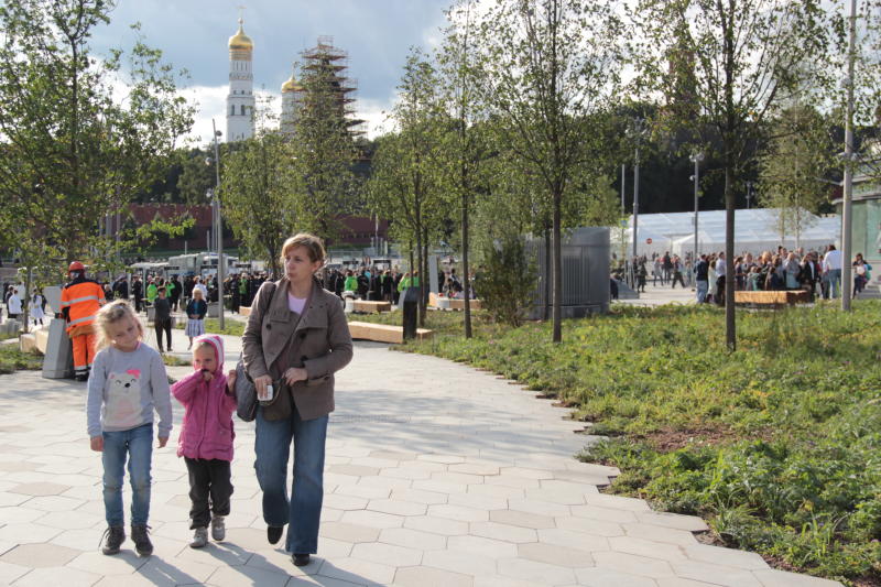 Парк «Зарядье» открылся в центре Москвы
