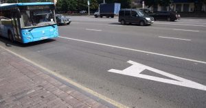 Полосами смогут пользоваться автобусы и троллейбусы. Фото: mos.ru