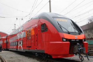 Поставщиком подвижного состава стала компания Stadler. Фото: Владимир Новиков Поставщиком подвижного состава стала компания Stadler. Фото: Владимир Новиков