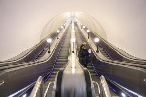Подъемник на «Бауманской» заблокирован лишь на несколько дней. Фото: Антон Гердо Подъемник на «Бауманской» заблокирован лишь на несколько дней. Фото: Антон Гердо