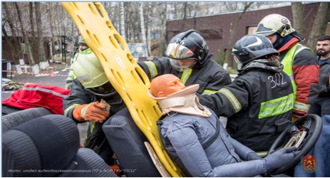 Первые московские соревнования студентов-спасателей
